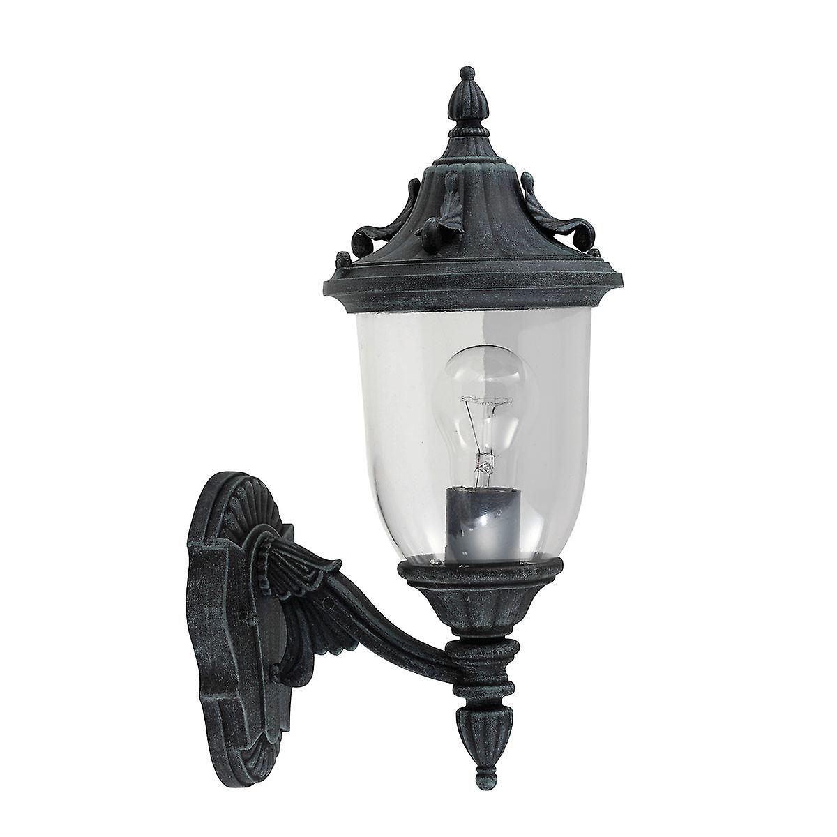 Elstead Elkstone Outdoor Wall Lantern Verdigris, IP44