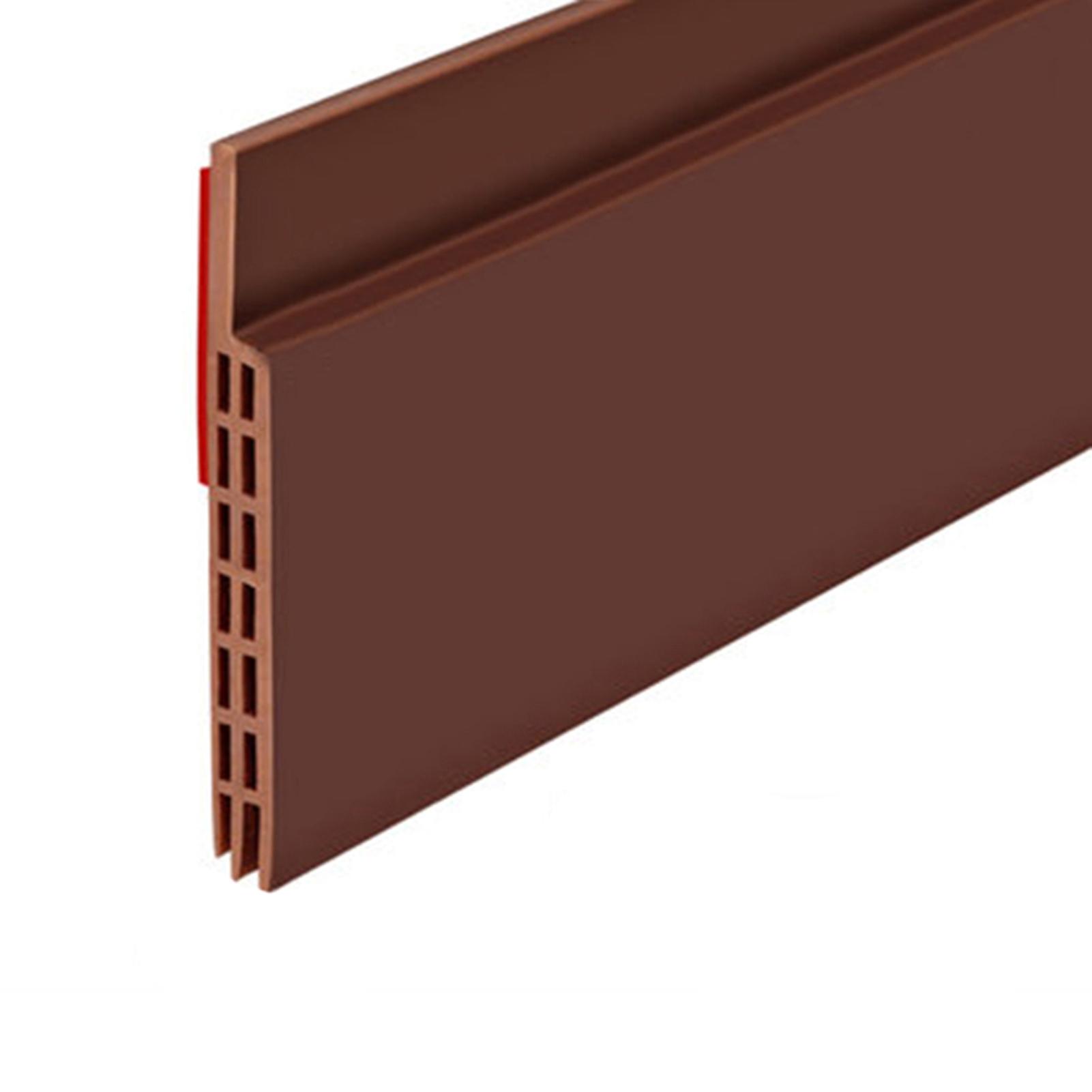 Door Draft Stopper Self Adhesive Soundproof Bottom Weather Stripping Under Door Seal For Home