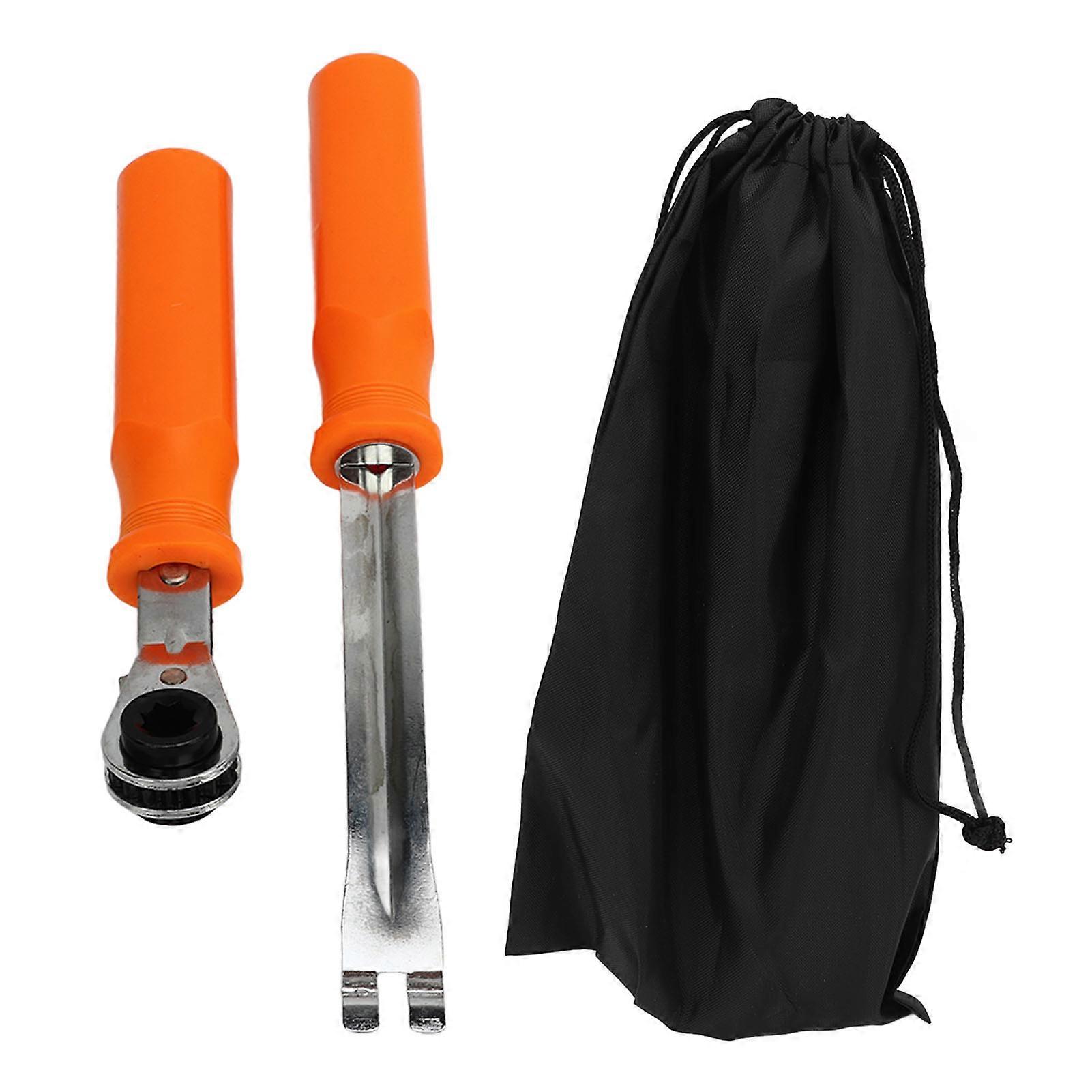 2PCS Automatic Slack Adjuster Tool Set: Fork End Release for Trucks