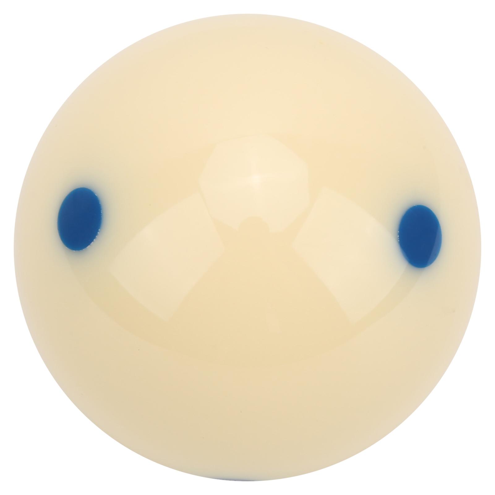 57.2mm Pool Standard Training Ball DotSpot Practice Cue Ball Pool Standard Ball(Blue Dot )