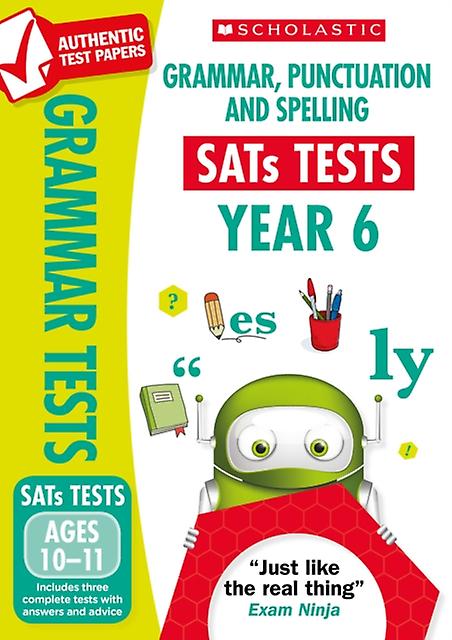 Grammar Punctuation And Spelling Test Year 6 by Lesley Fletcher Paperback Book