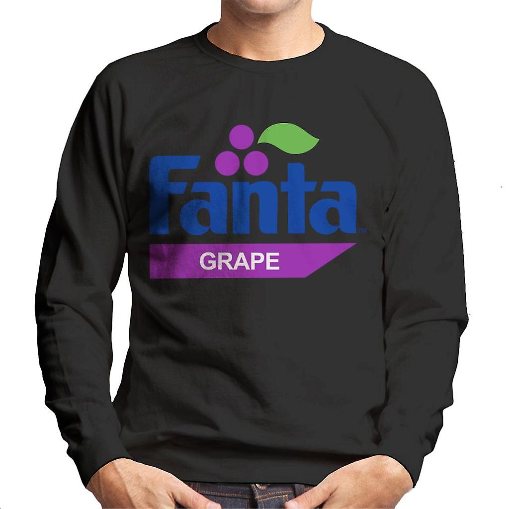 Fanta Grape Retro 1980s Logo Men's Sweatshirt