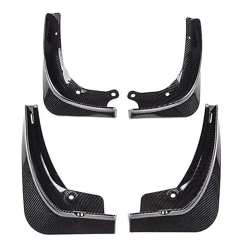 For Tesla Model 3 2016- 2021 Bil foran bak Mudguard Splash Protective Guards Abs Fender Flares Mudf