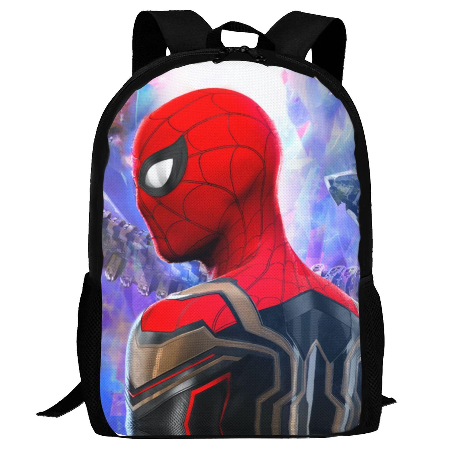 Spider-Man Backpack,3d Print Laptop Backpack Lightweight Casual Daypack Bookbag Multi-Function Travel Backpack