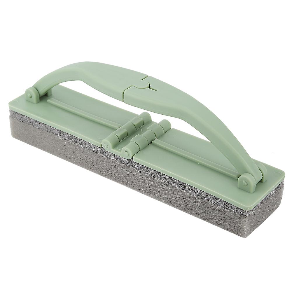 Sponge Tiles Brush Multi-function Cleaning Brush with Strong Decontamination (Green)