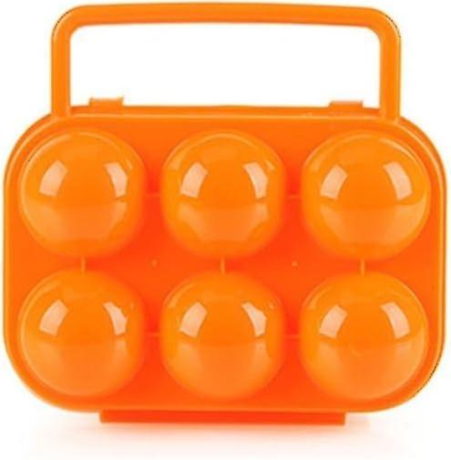 Portable Plastic Egg Holder, Egg Box, Foldable Portable Egg Box Egg Box Storage Box Eggs Container E