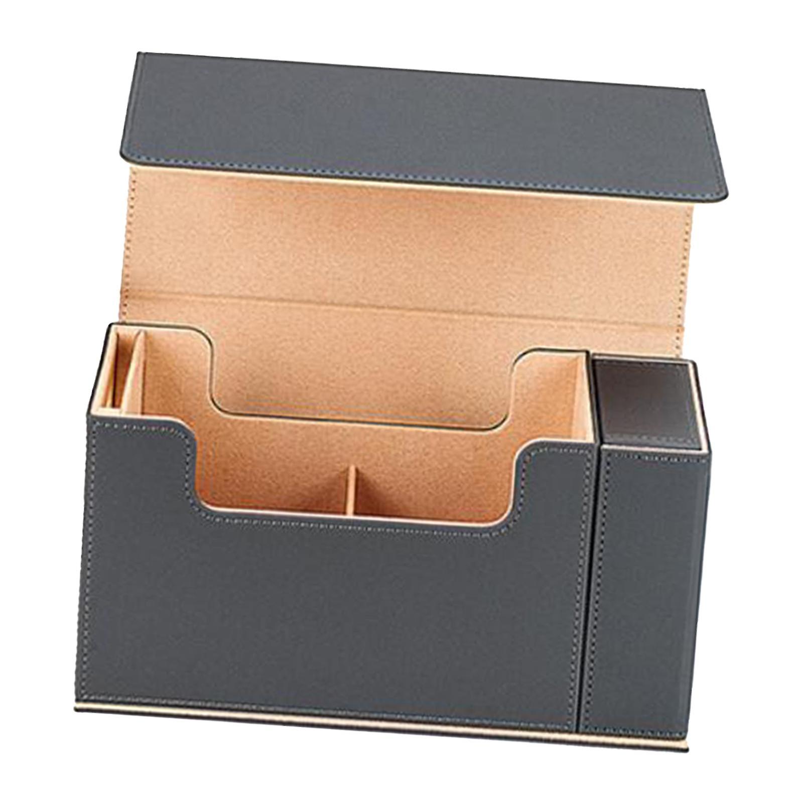 Card Game Storage Box Protective Lightweight Holder Card Gathering Deck Case Orange