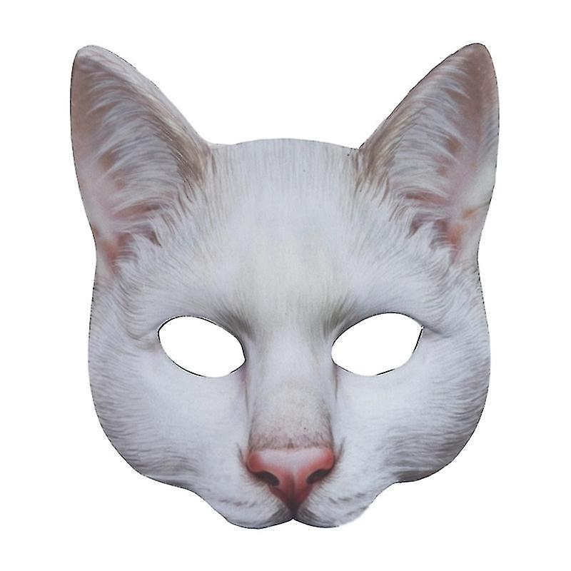 1pcs Cat Face Mask For Halloween Decorations