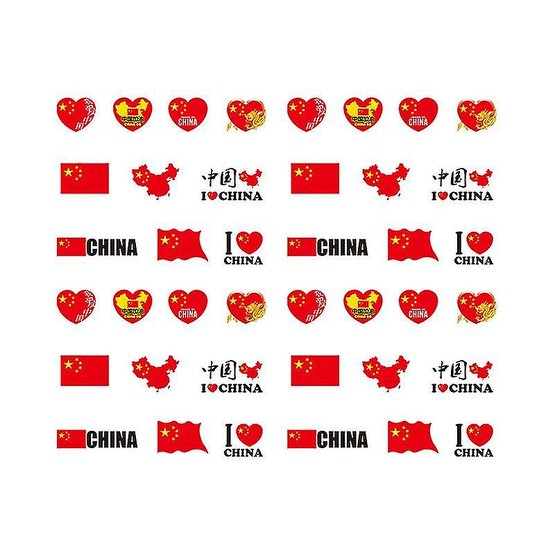 50pcs National Flag Tattoo