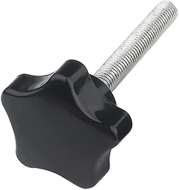 4 Pcs M8 X 40mm Star Clamping Knob Grip Thumb Screw Head Diameter 38mm Knobs Nut