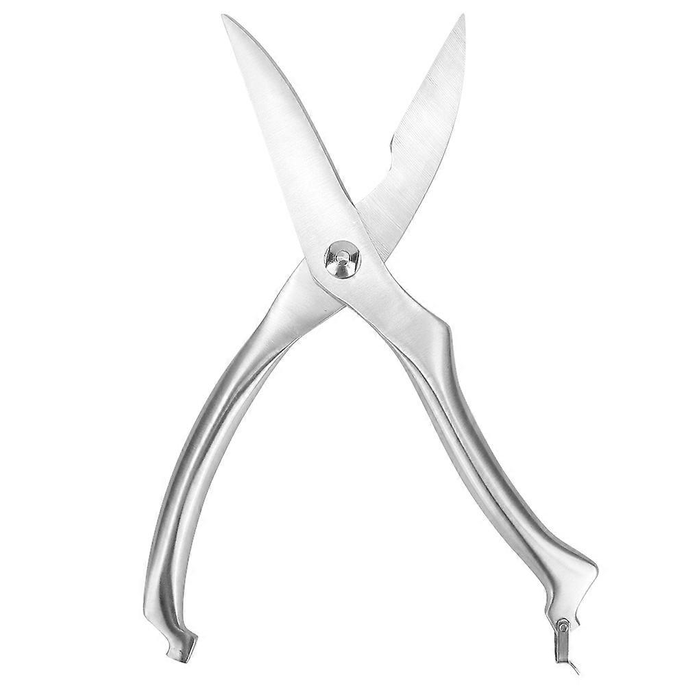 Multifunction Kitchen Stainless Steel Poultry Shears Chicken Bone Scissors for Fish Bone
