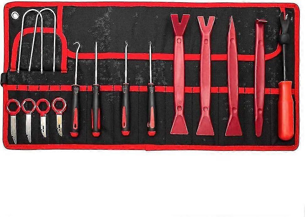 15-Piece Car Radio Removal Tool Kit for Universal Audio System Installation