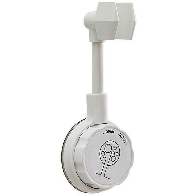 Suction Cup Wall Mounted Bathroom Shower Head Holder Adjustable Bracket Holder