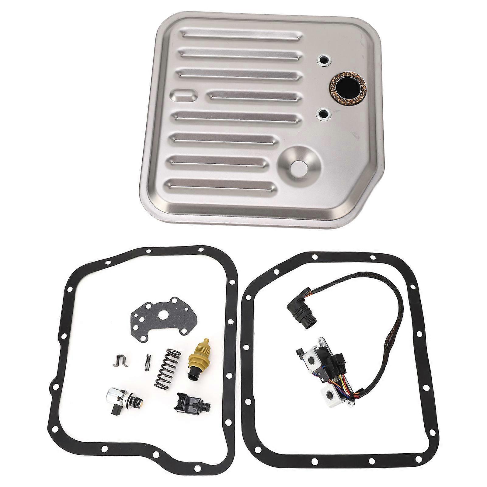 11pcs Transmission Filter With Solenoid Sensor Set 49309T for 42RE 44RE 46RE 47RE 48RE A500 Automatic Transmissions 2000 and Up E2U011