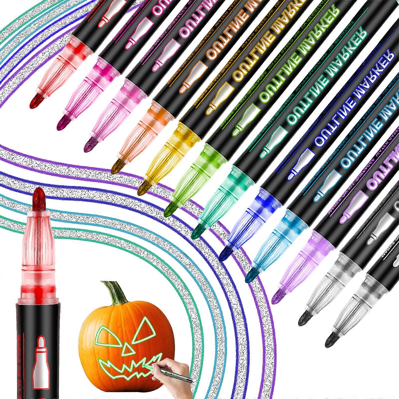 12pcs marqueur de contour