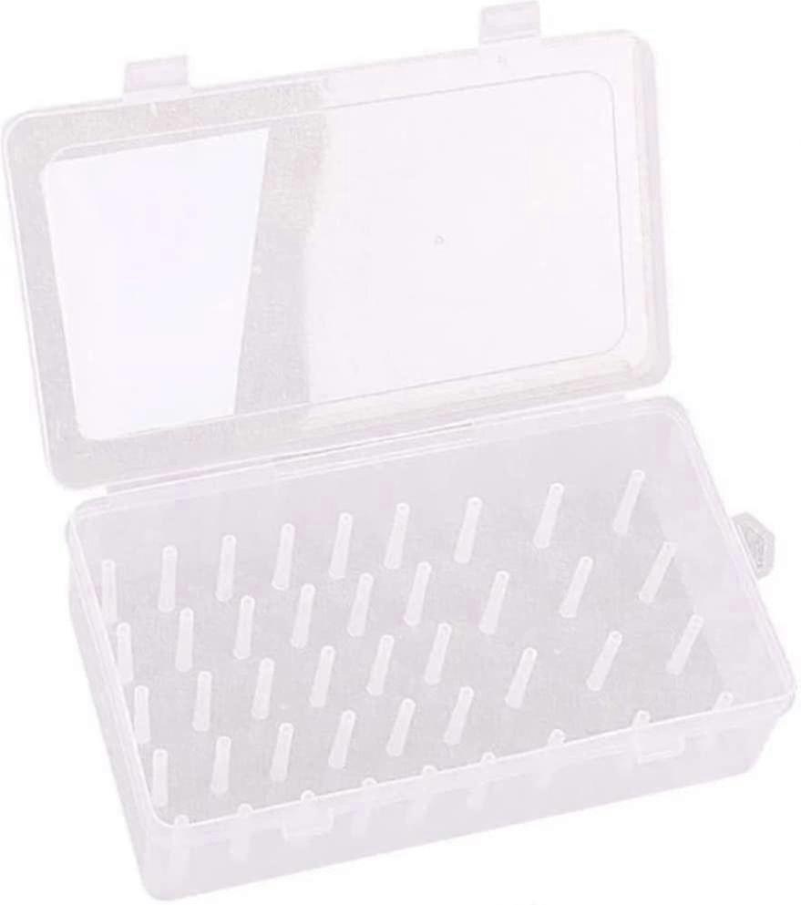 Sewing Thread Storage Box 42 Sewing Bobbins Embroidery Thread Sorting Holder Transparent,sewing Thread Box