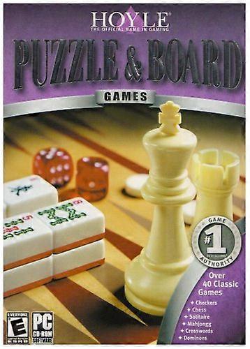 Hoyle Puzzle  Board Games (PC CD) - New & Sealed