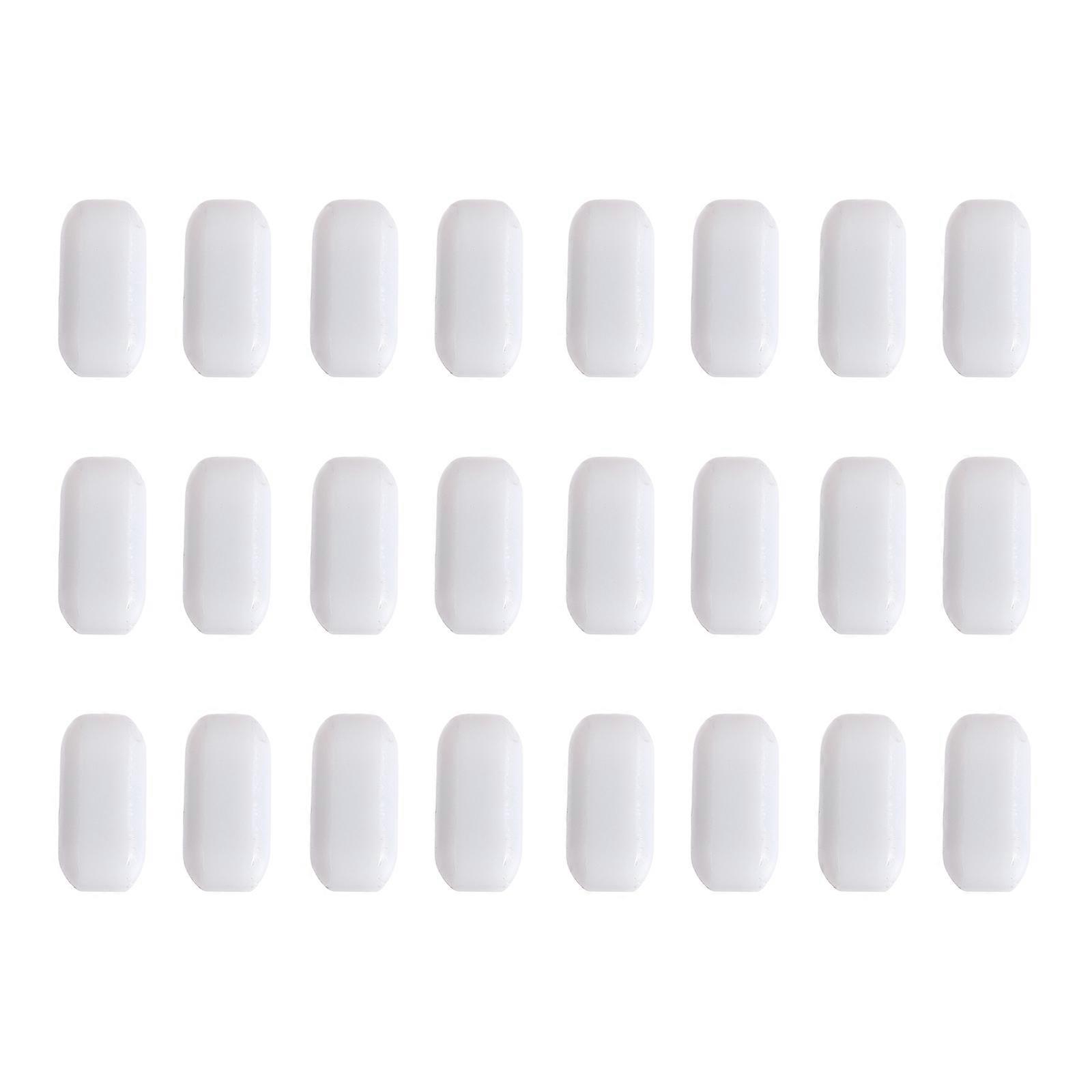 25pcs μαγνητικός αναδευτήρας αναδευτήρας Ανακατέψτε τους φραγμούς που ανακατεύουν τους λευκούς φραγμούς ράβδου ανακάτεμα