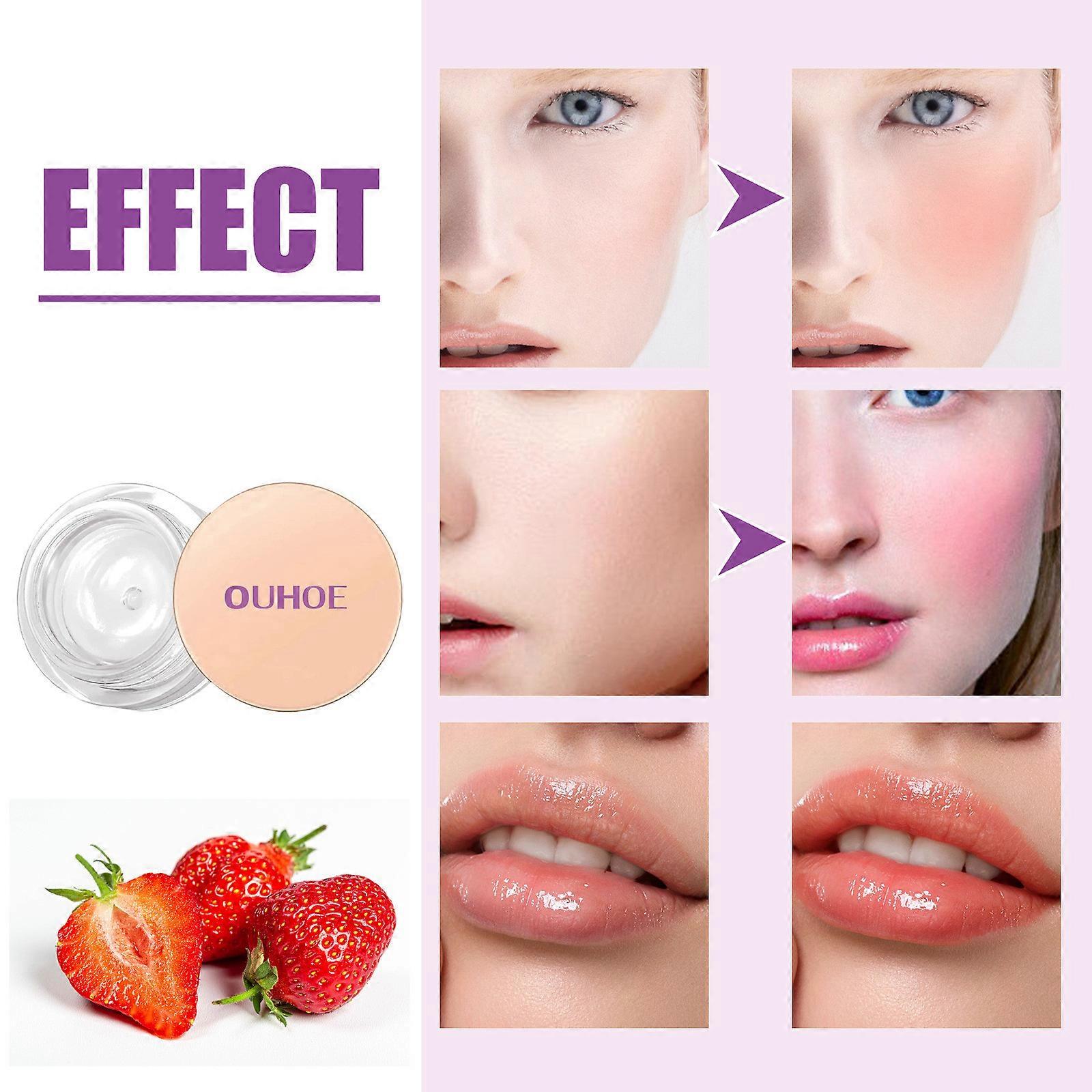Color-changing Lip And Cheek Honey Moisturizing And Moisturizing Light Can Change Color Lip Gloss And Cheek Honey