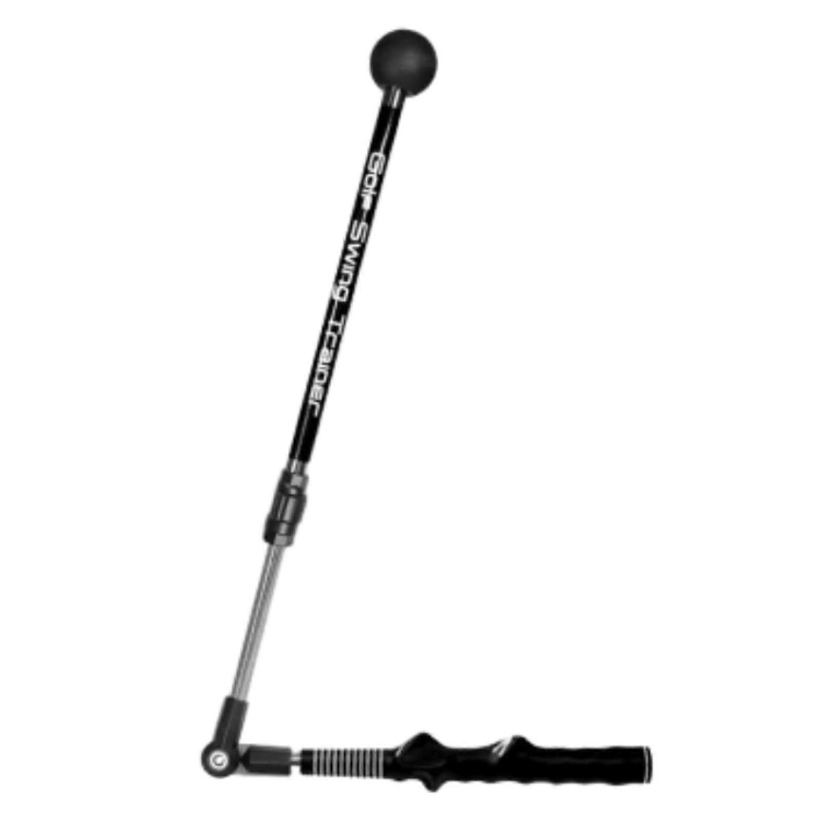 Golf Swing Trainer with Ergonomic Grip Professional Golf Swing Training Tool 97 cm Black