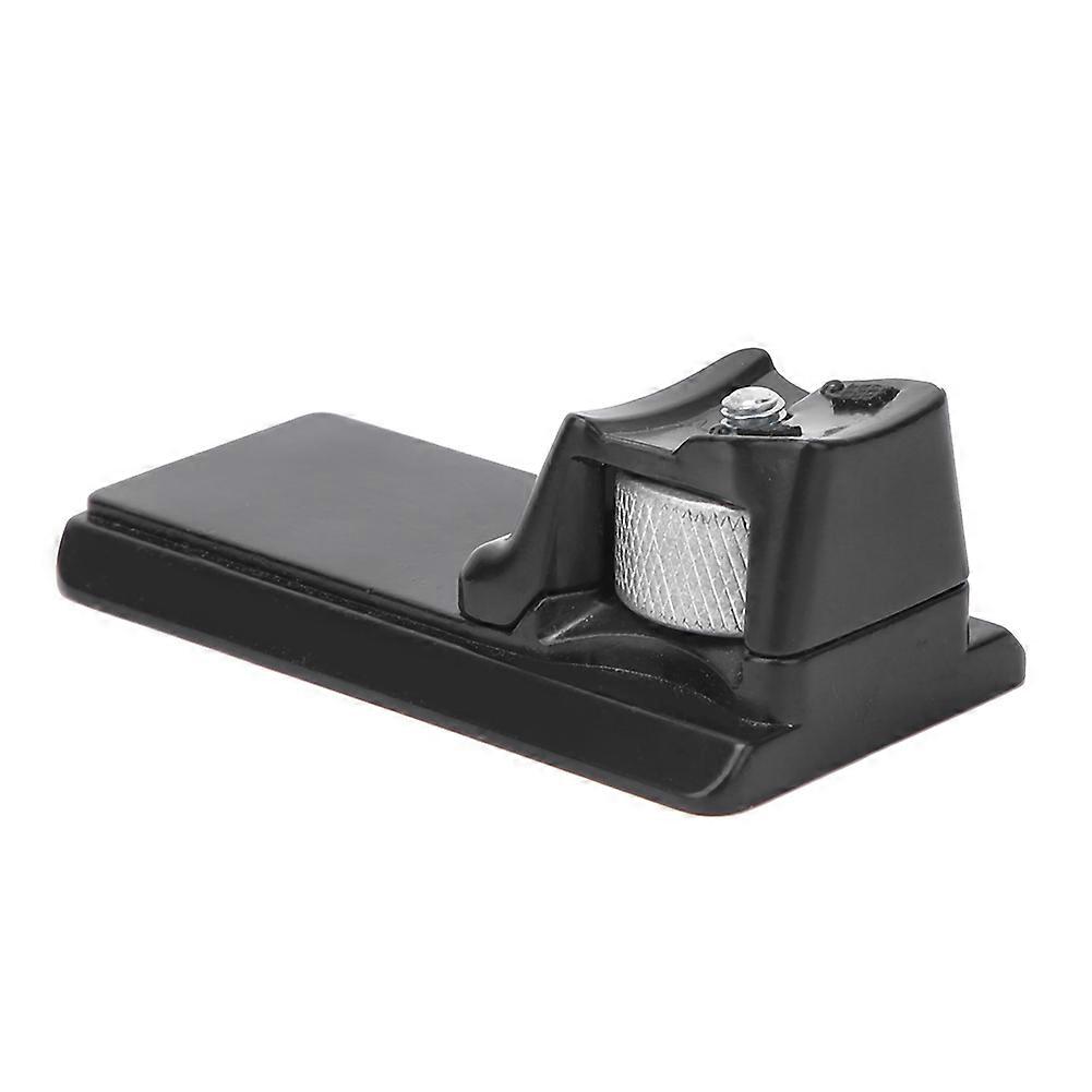 aluminiumslegering sort digitalkamera universal fod stativ monteringsringe base stativ adapter med 1/4 tommer skrue svalehale