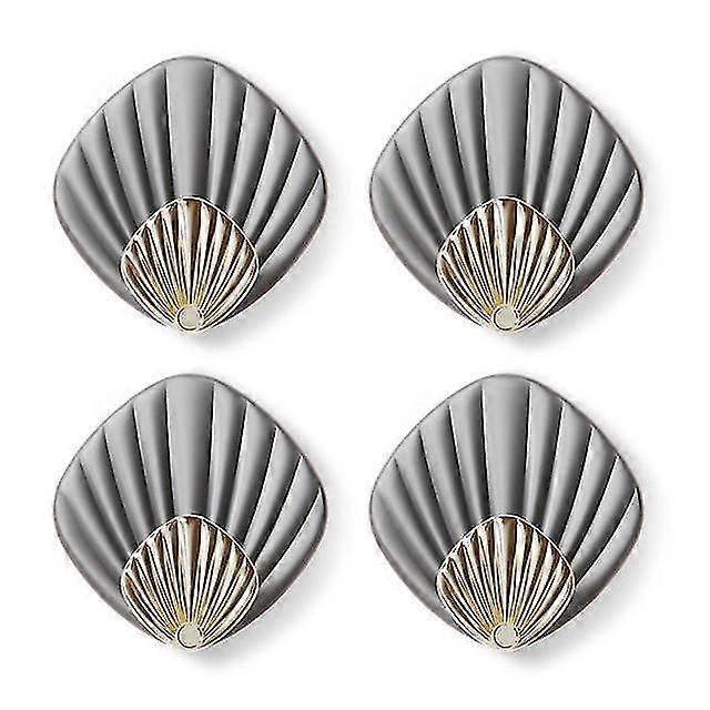 4pcs ווים קיר קולב מארגן מעטפת דבק עצמי מחזיק אחסון קיר חלק למטבח אביזרי אמבטיה לבית מעמד אחסון לקיר