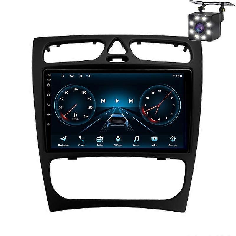For Mercedes Benz C Class S203 CL203 2000-2004 Car Radio Multimedia Video Player Navigation GPS