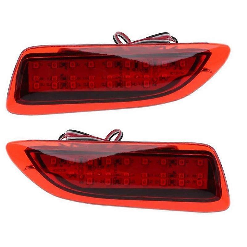 1 Pair Rear Bumper Lights LED Reflector Brake Stop Signal Running Lamp for 2011-2012 CT200H