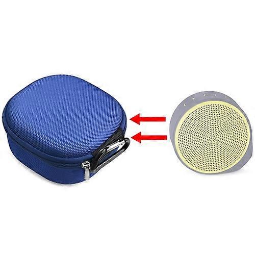 For Logitech X100 Wireless Bluetooth Speaker Nylon Protective Bag Storage Box(Blue)