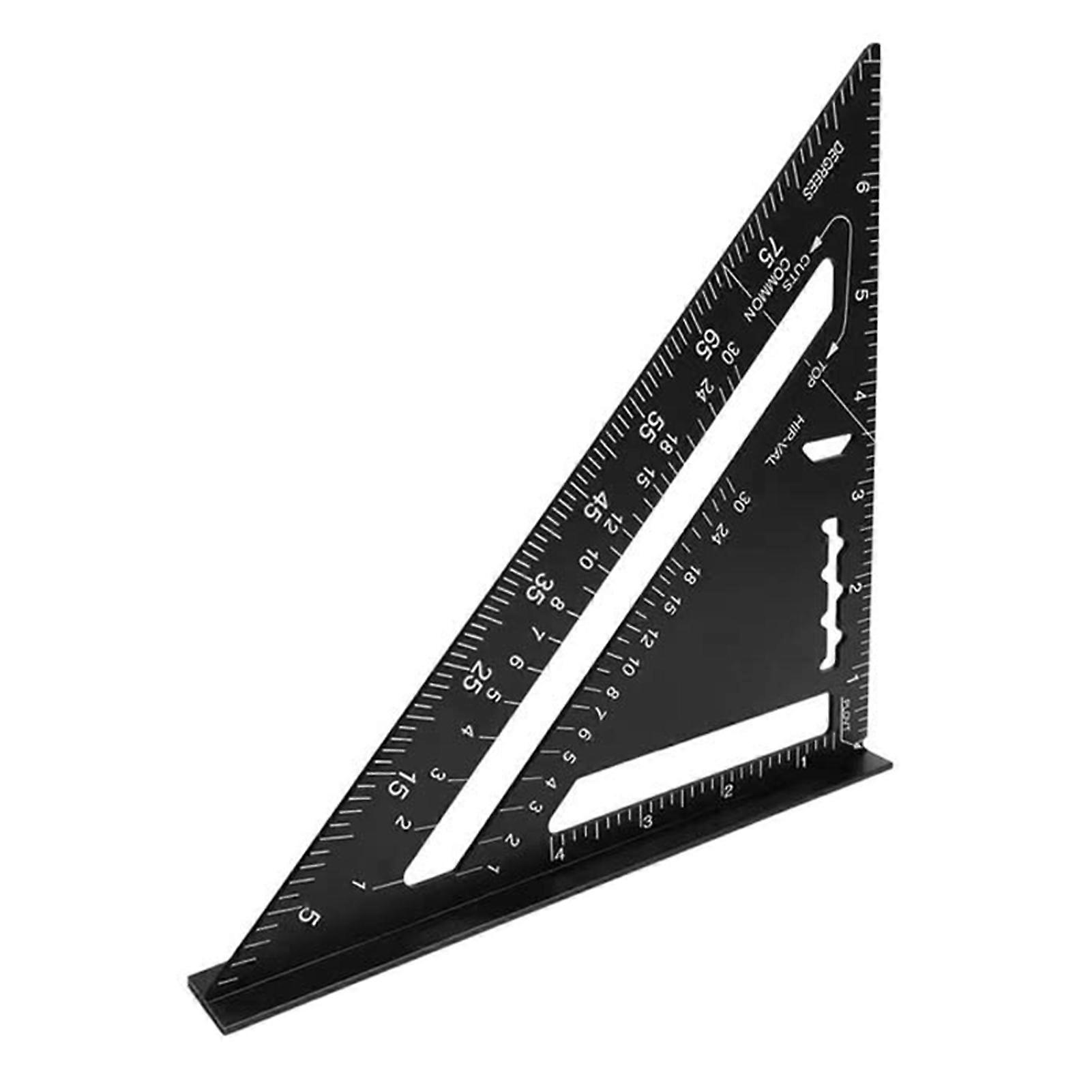 Triangles Right Angle Ruler for Woodworking Sturdy Professional Measuring Tool for Carpenters