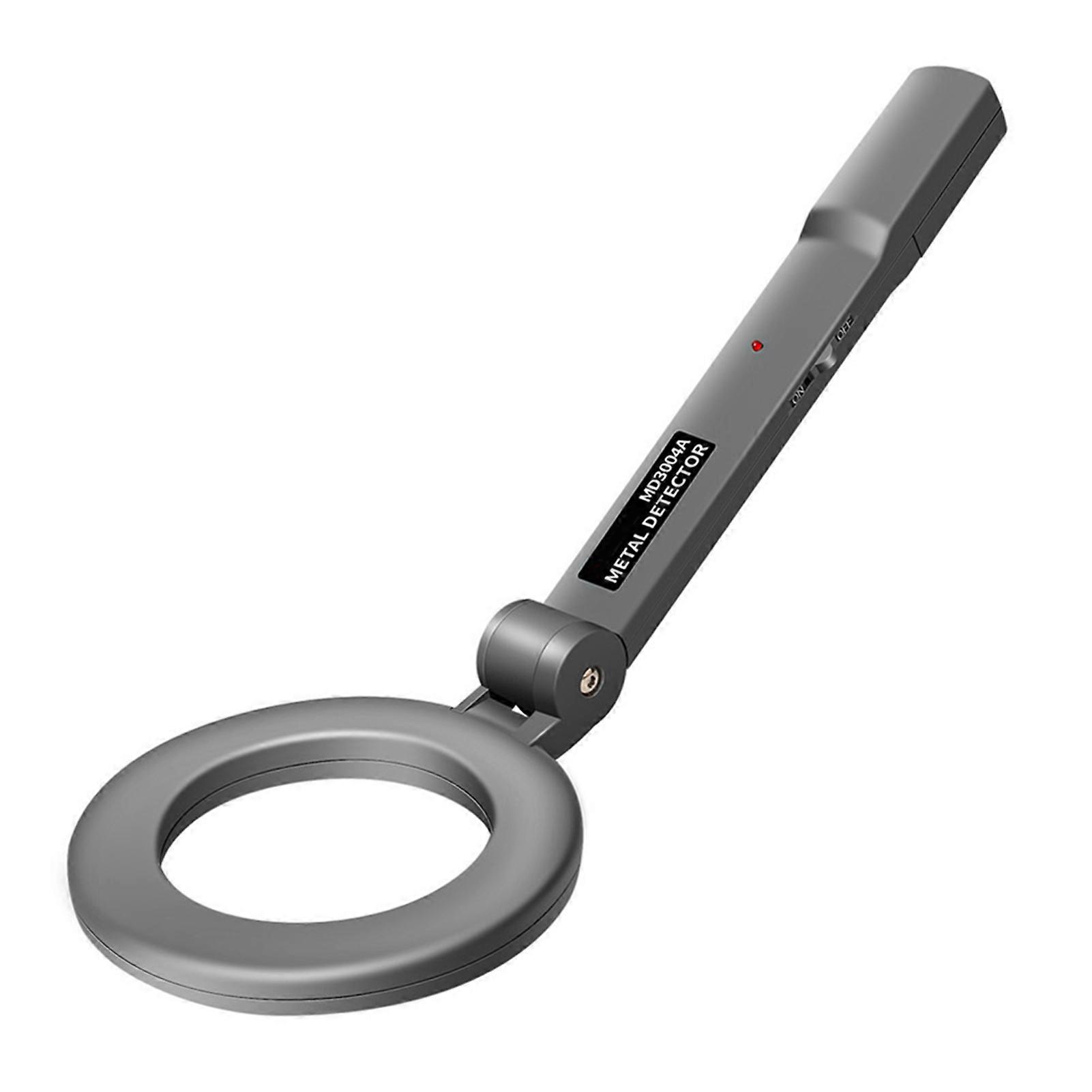 Handheld Ringed Metal Detector Sensitive Efficient Metal Detect Tool Soundable Lighting Metal Detect Tool for Mountain
