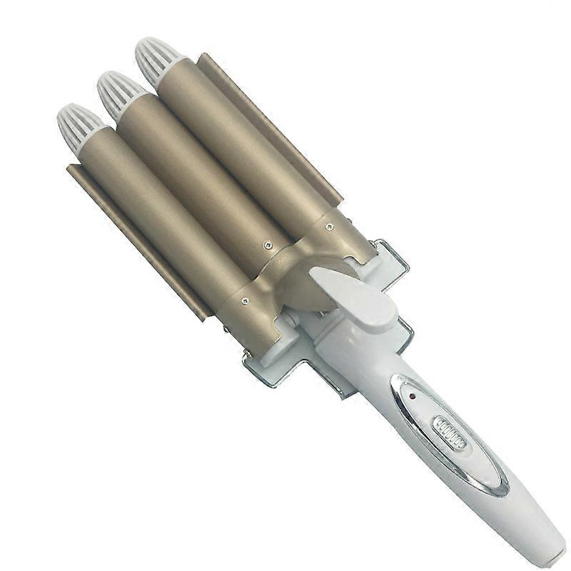 Mini waves curling iron 3 heads ceramic tourmaline