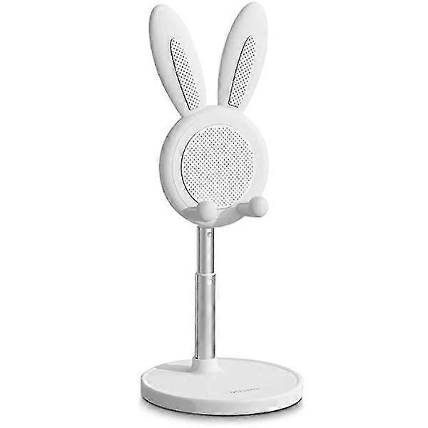 Cute Bunny Phone Stand, Adjustable Angle & Height, Compatible with iPhone