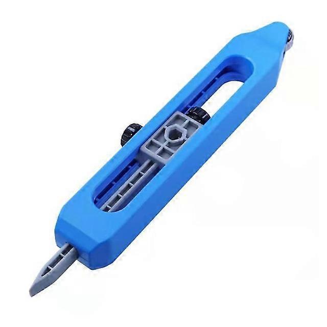 ZK-Contour scribing ruler contour gauge with lock adjustable measurement planning wire ruler punching locator woodworking tool