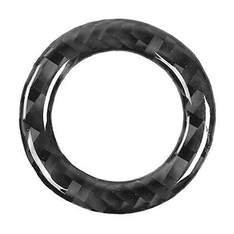 Car Start Stop Engine Button Ring Trim Decorations for Grand 2014-2021 Accessories Carbon Fiber