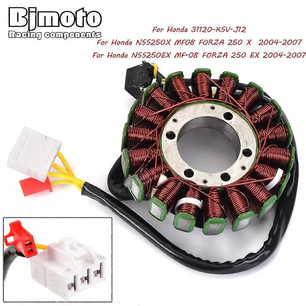 Bobină stator motocicletă BJMOTO pentru Honda NSS250X NSS250EX MF08 FORZA 250X 250EX 2004-2007 Generator Magneto