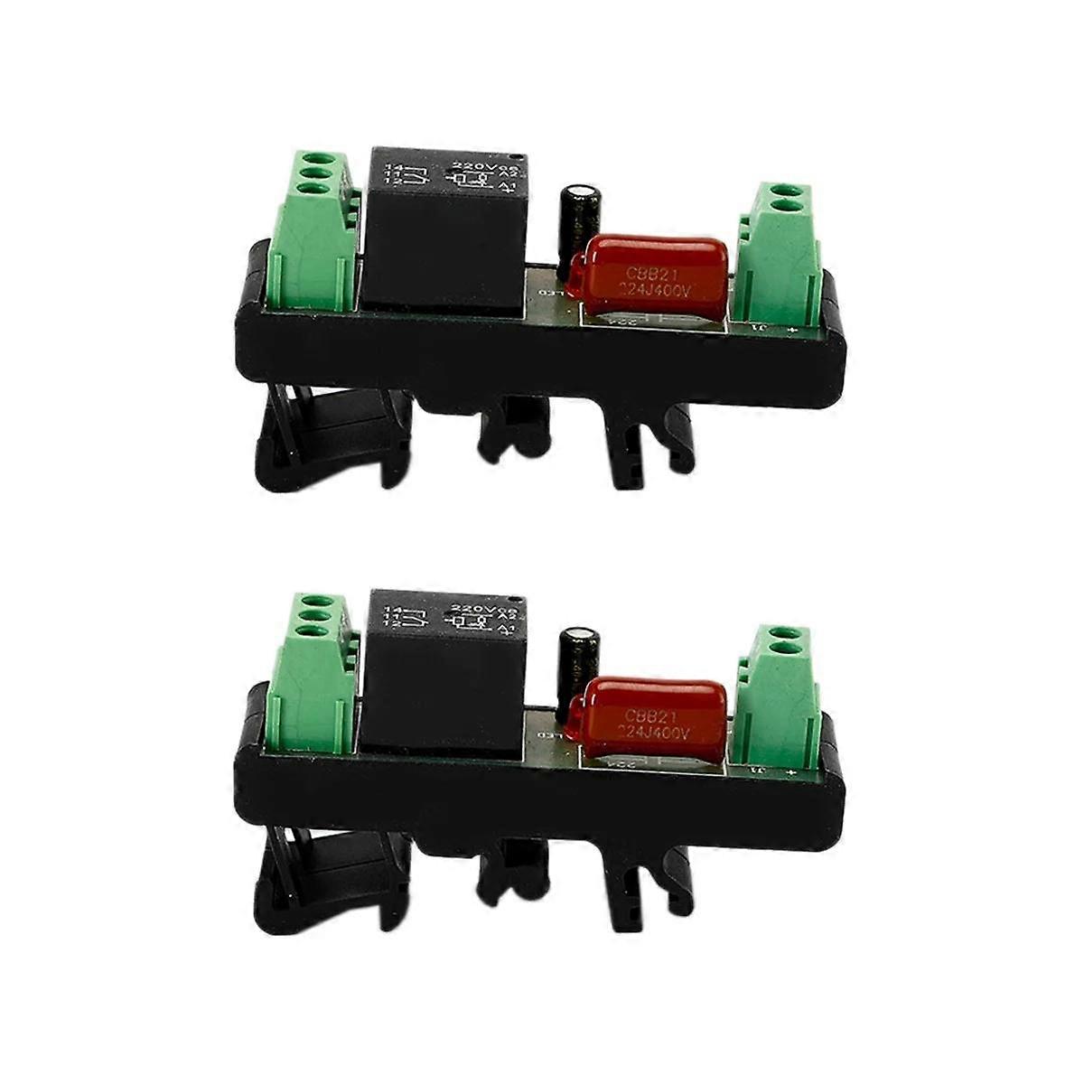 2PCS Delay Relay Module Monostable Switch Delay Power-on Switch Module Relay