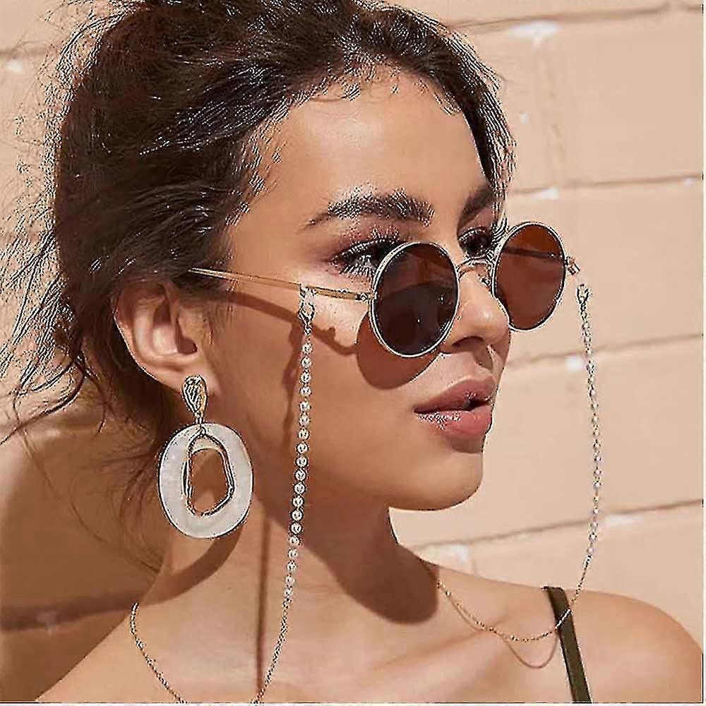 Pearl Fine Grain Glasses Chain Simple Non-slip Anti-lost Glasses