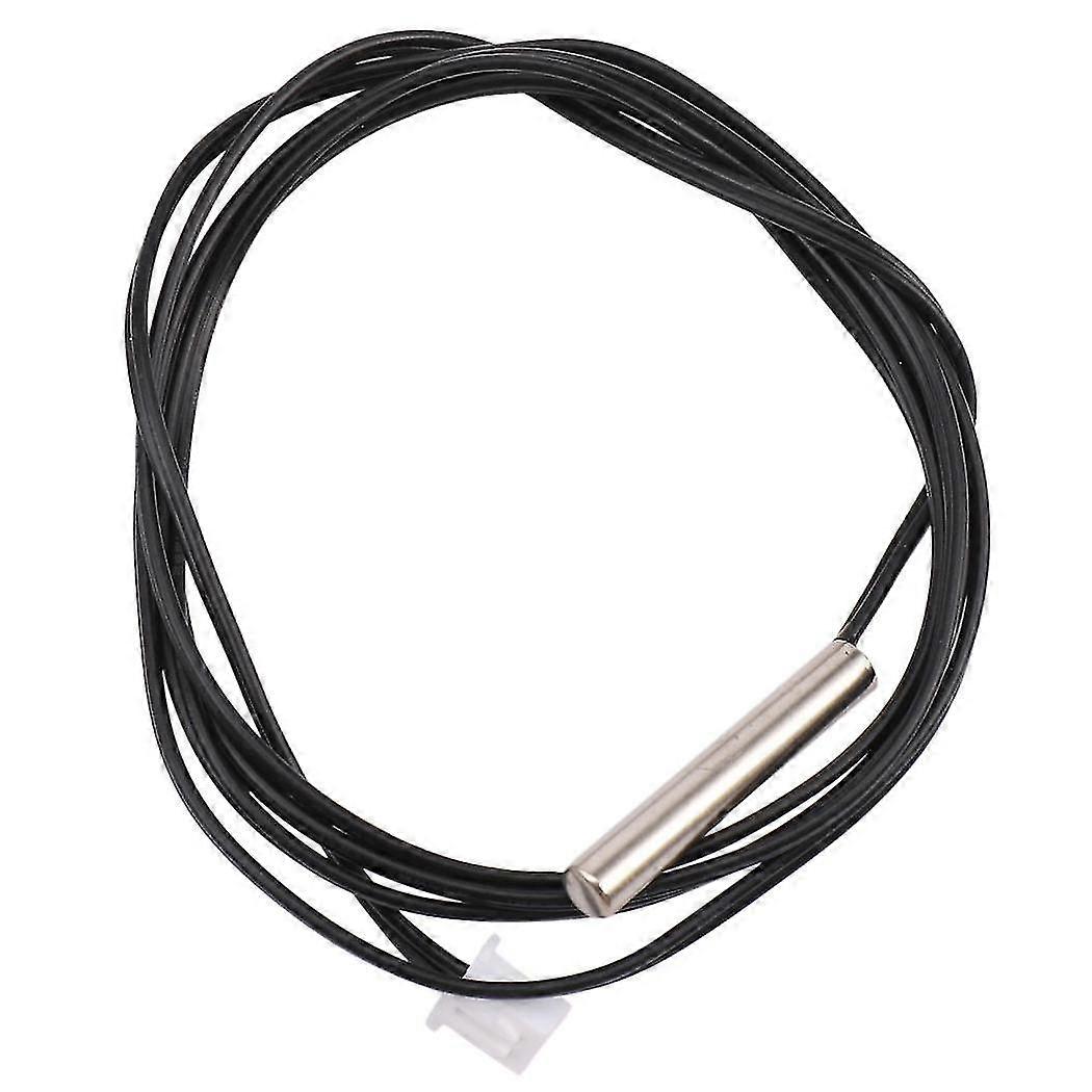 5pcs 1 Meter Waterproof Temperature Sensor Probe, Stainless Steel 10k 3950 Ntc Thermistor Probe, Di