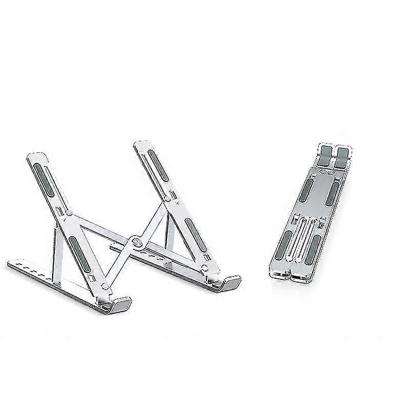 Foldable Cooling Computer Support Stand Adjustable Laptop Holder For Desk