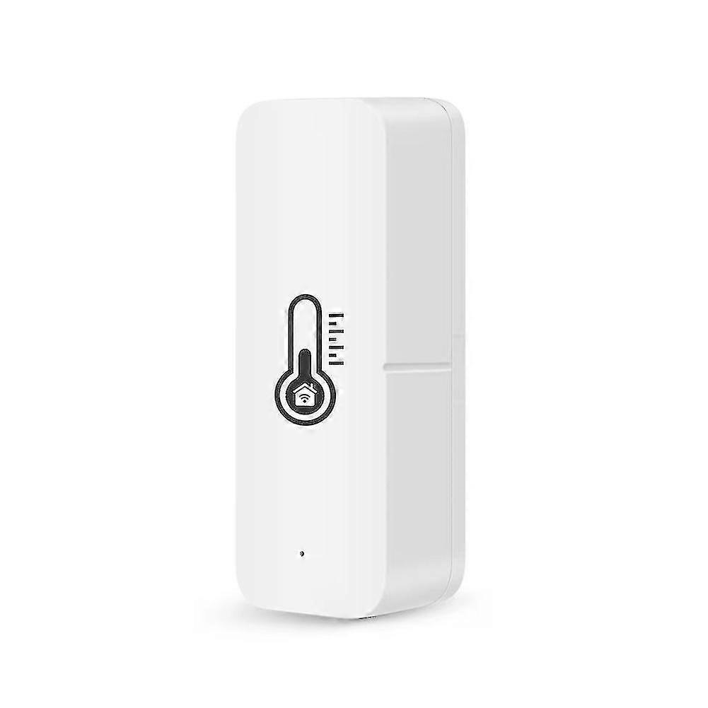 Tuya Wifi Intelligent Temperature Humidity Detector Sensors Intelligent Home Indoor Temperature Humidity Detector Mobilephone App Real-time Monitoring