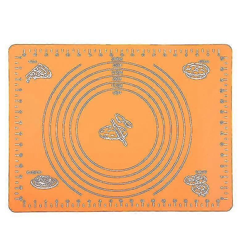 Silicone Baking Mat Kitchen Kneading Dough Pad Non Stick Flour Rolling Scale Mat Pastry Rolling Pad