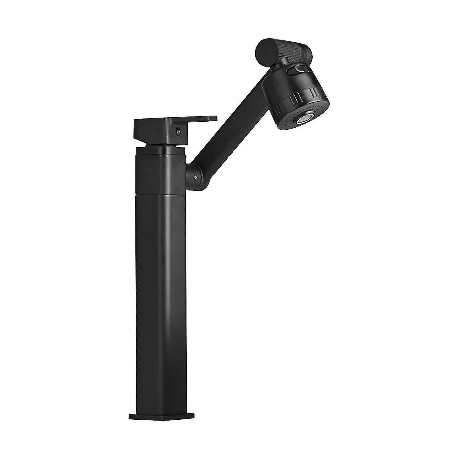 Washbasin Basin Household Basin Rotating Black Single Hole Faucet