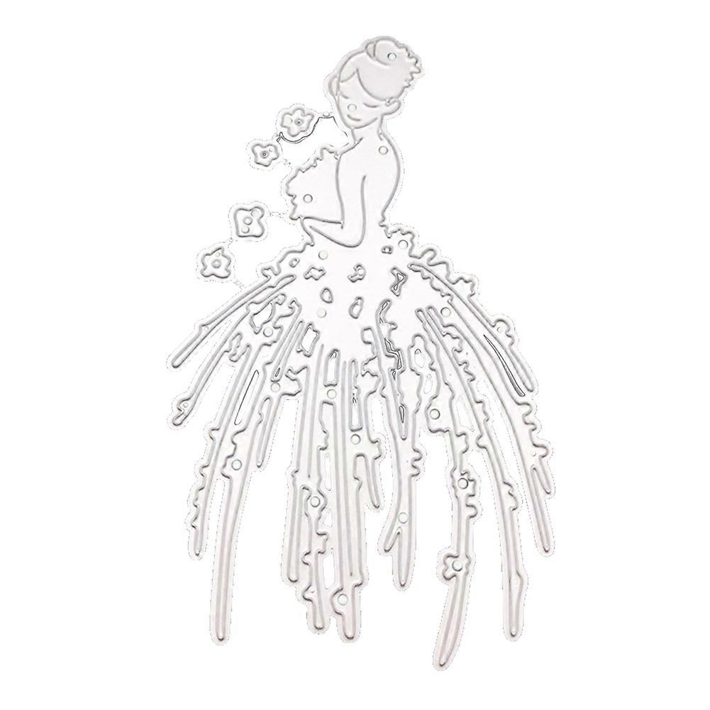 Girl Bride Cutting Die DIY Craft Scrapbooking Embossing Paper Album Stencil Mold