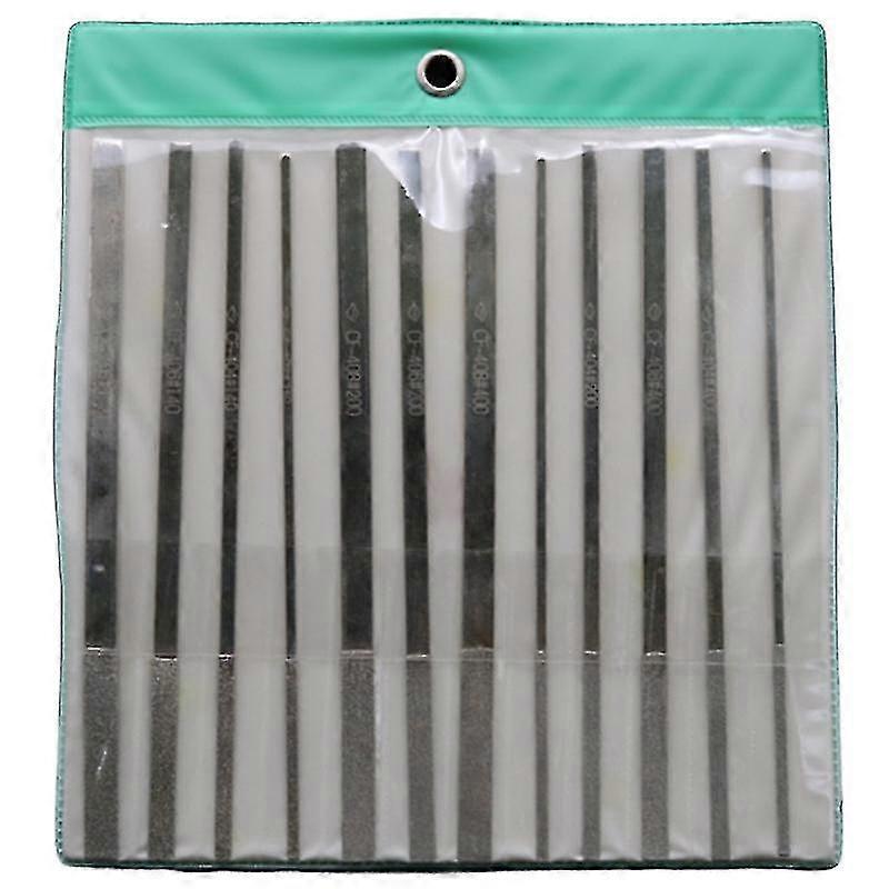 Needle File For 12 Pcs Of 180mm Taper Diamond File Cf-400 Die Sinker