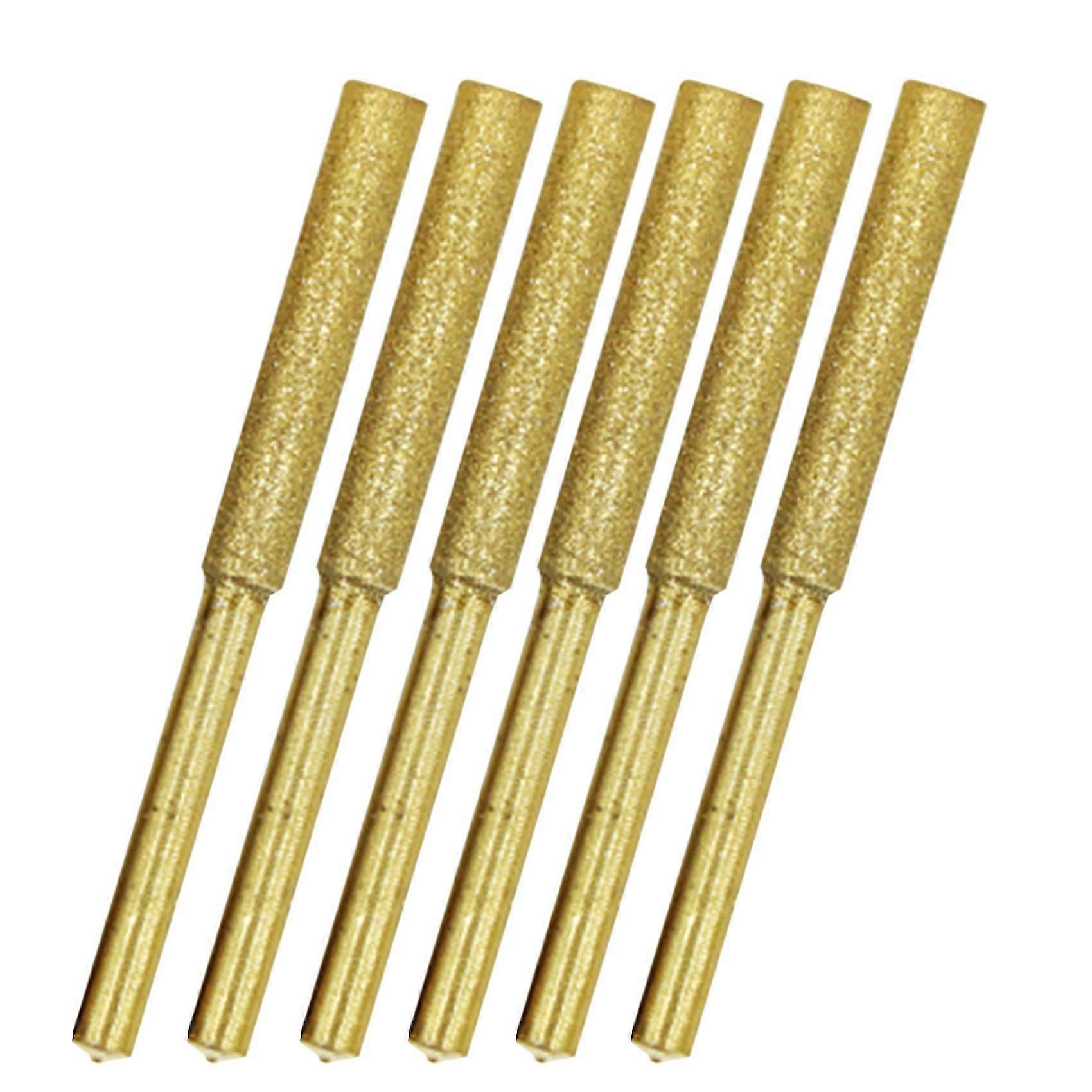 6pcs Chainsaw Sharpener Is Suitable For Grinding Jade, Glass And Cemented Carbide With Chain Saw, 4