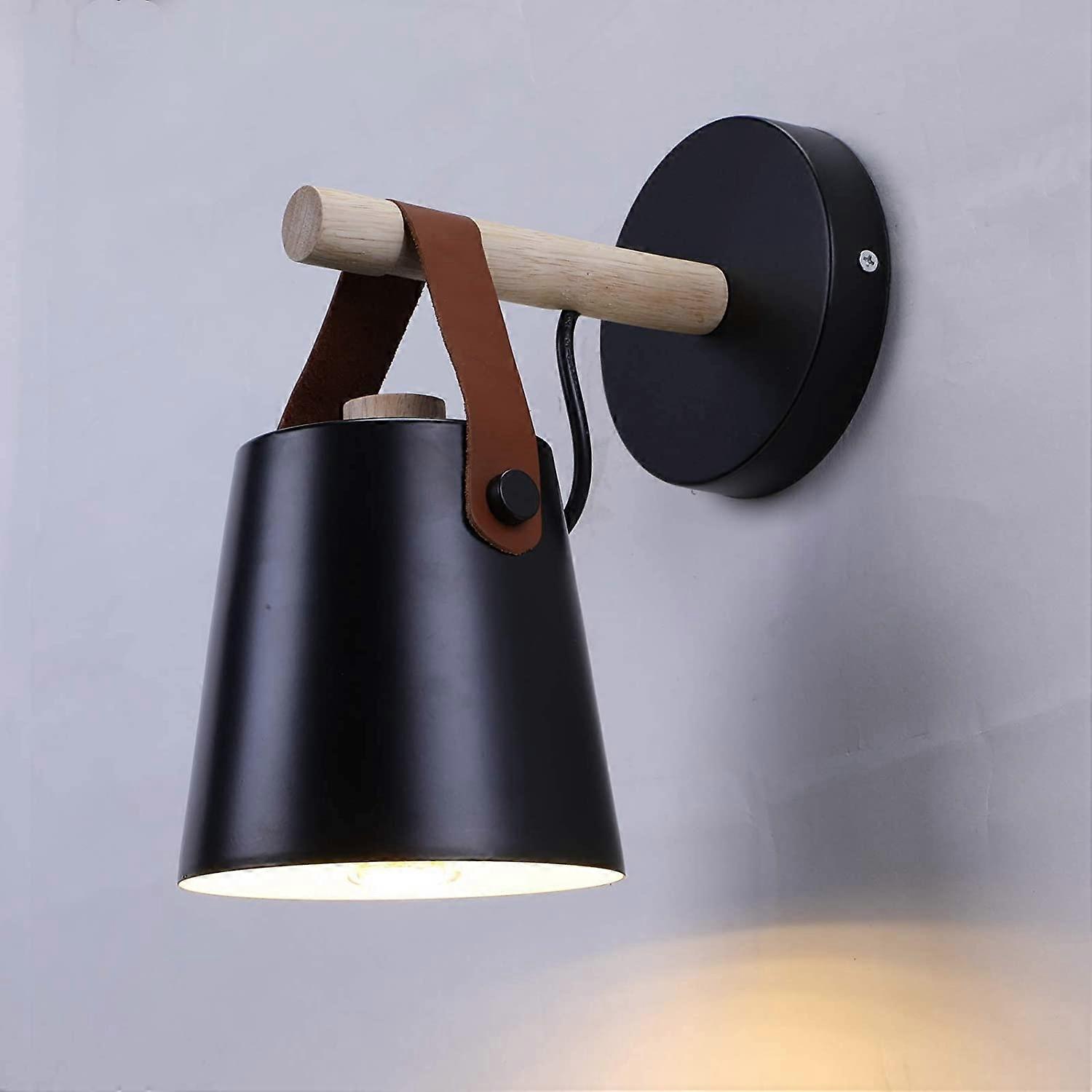 Vintage Industrial Wall Lamp,Black E27
