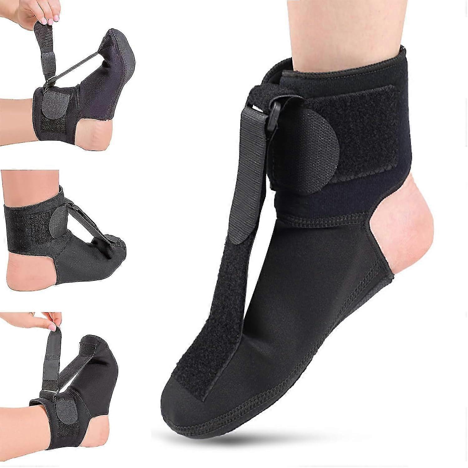 Plantar Fasciitis גרב סד לילה, סד רך Plantar Fascia לדלקת בגיד אכילס בשינה, תמיכה עדינה לכף הרגל להקלה על כאבים ריפוי טיפת כף רגל
