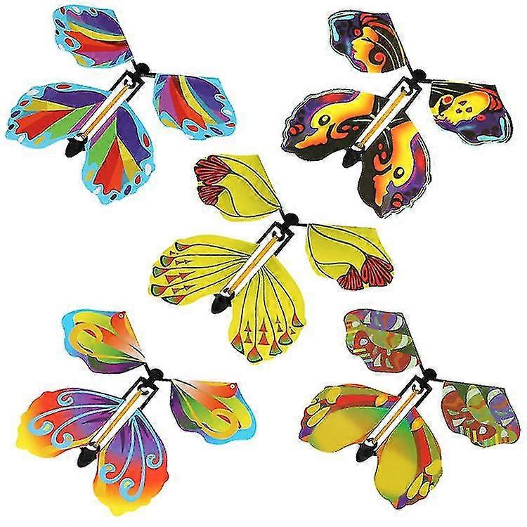 Flying Butterfly Kid Magic Toy (random Color)