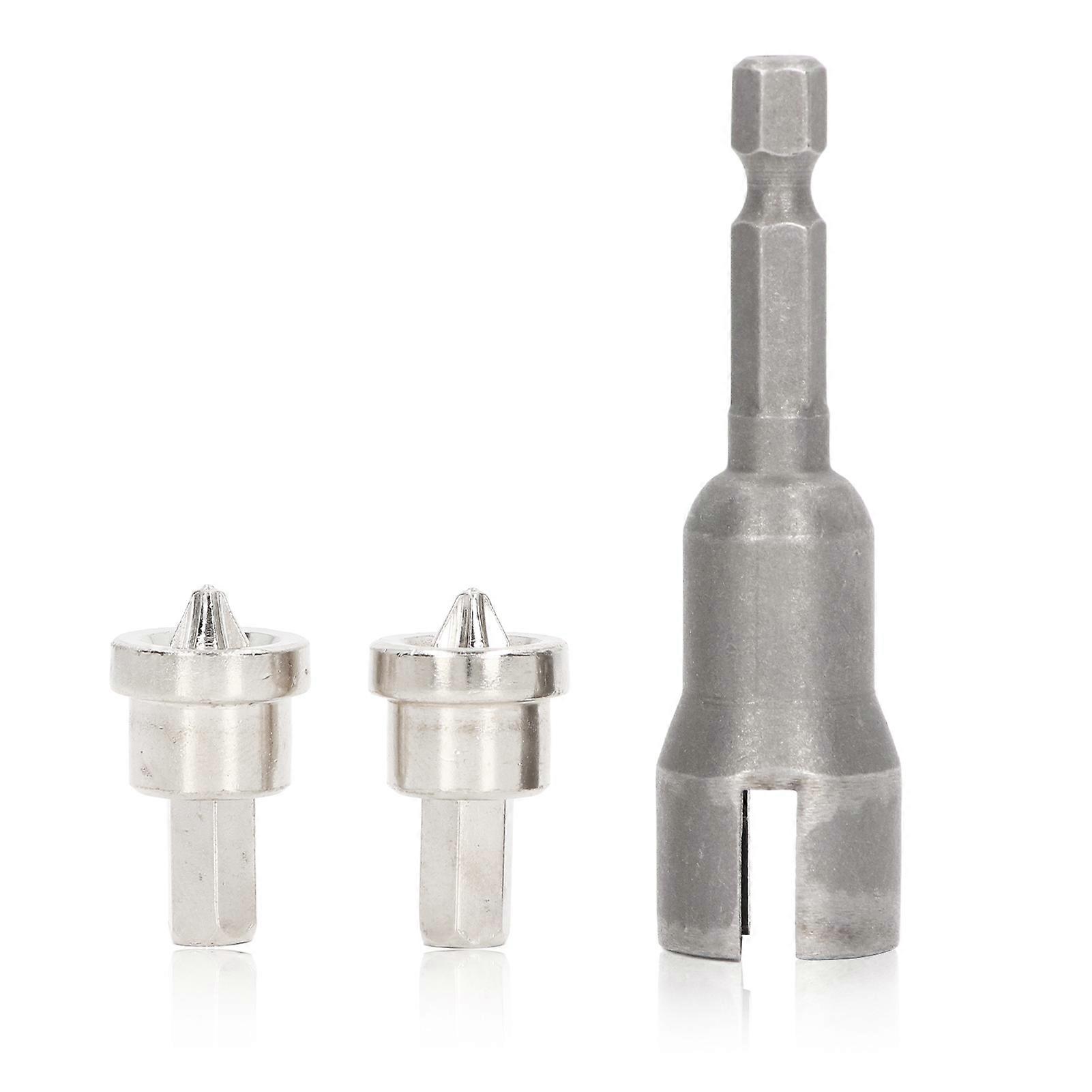 Open Socket Positioning Bit Set PH2 for Drywall Plasterboard Screw Attachment Industrial Tools